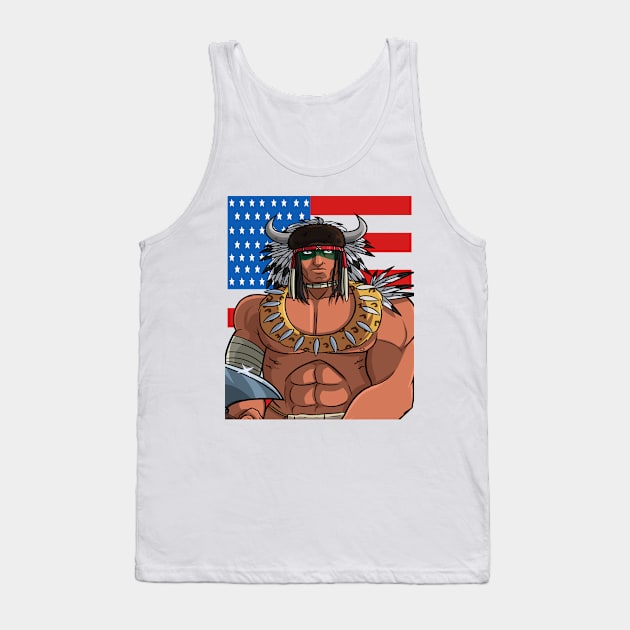 Native American Day Indian Pride Tank Top by Noseking